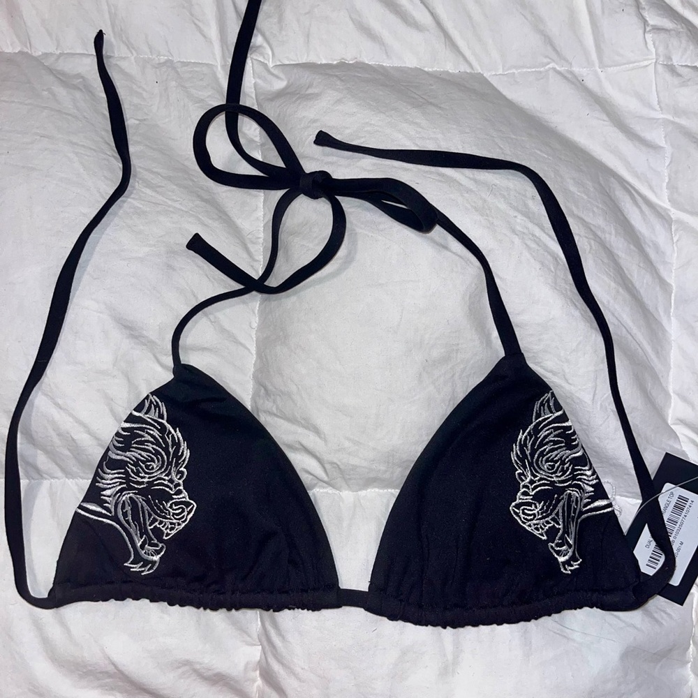 Darc Sport Bathing Suit Top in Black